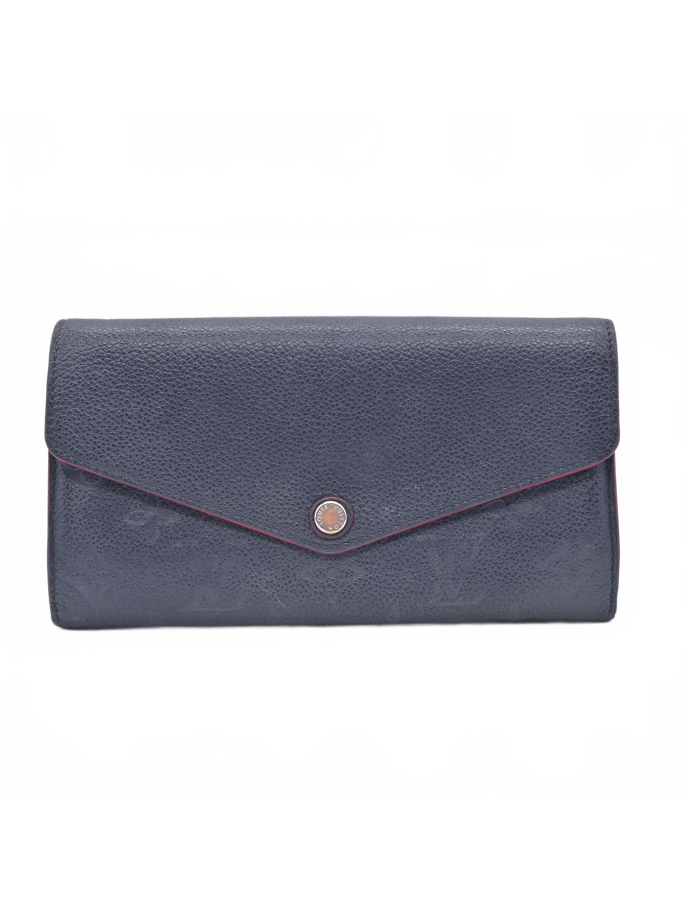 Louis Vuitton Empreinte Sarah Wallet NM Marine Rouge CA4186